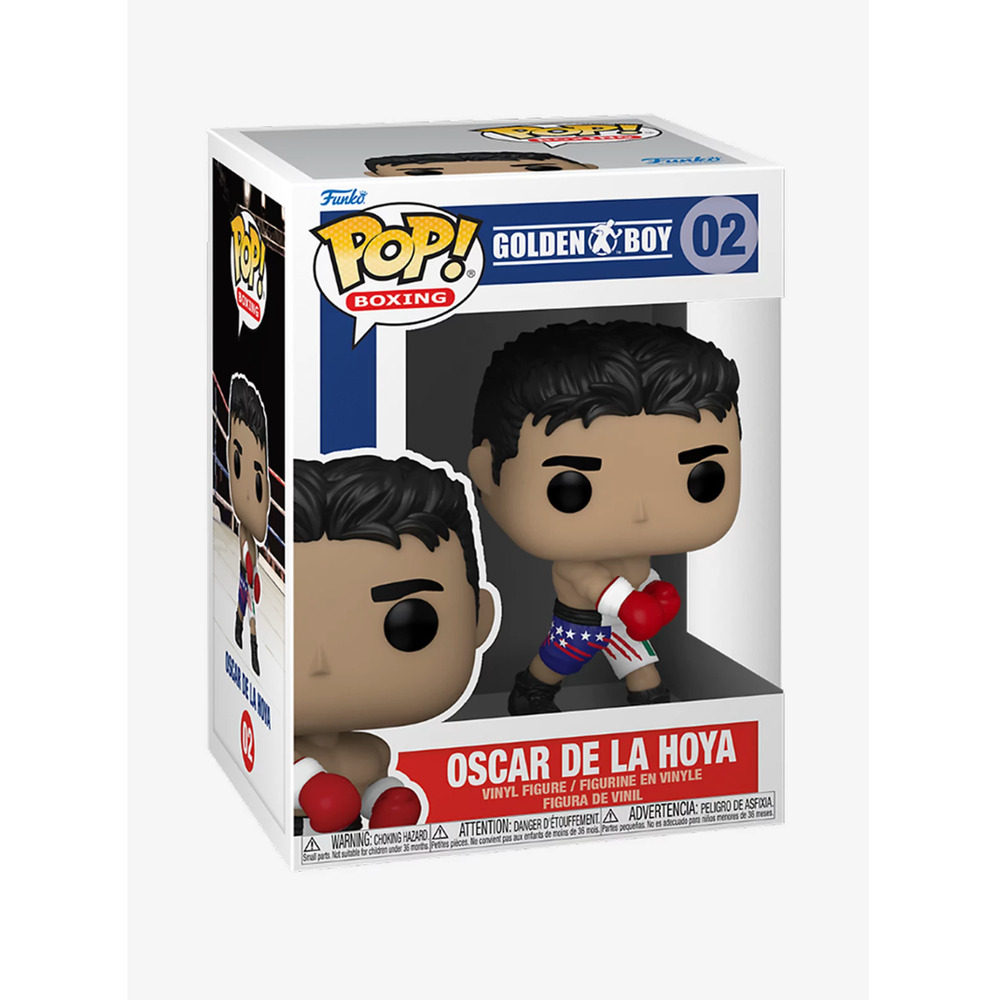 Funko Pop! Boxing Golden Boy Oscar De La Hoya #02 Vinyl Figure